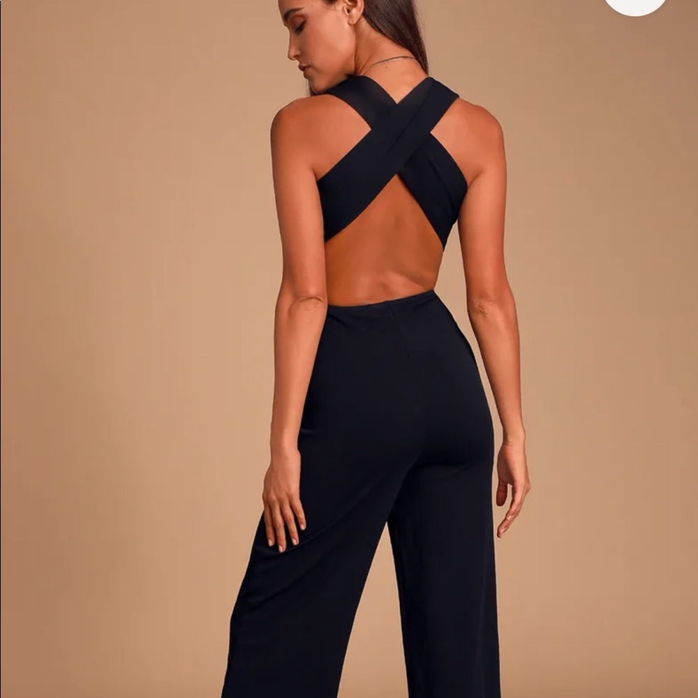 Lulu’s Black Jumpsuit